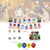 Festive Incredibox Sprunki Birthday Party Decoration Set With Colorful Balloons And Banners