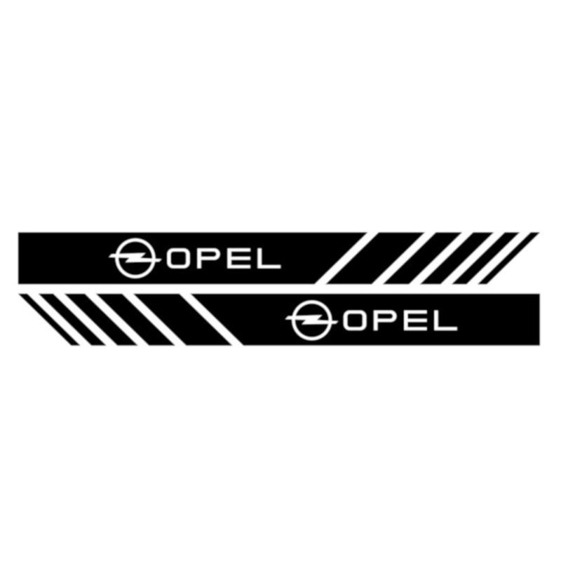 2Pcs Car PVC Badge Body Rearview Mirror Styling Sticker For Opel Insignia Astra Antara Meriva Zafira H G Corsa Car Accessories Tf0