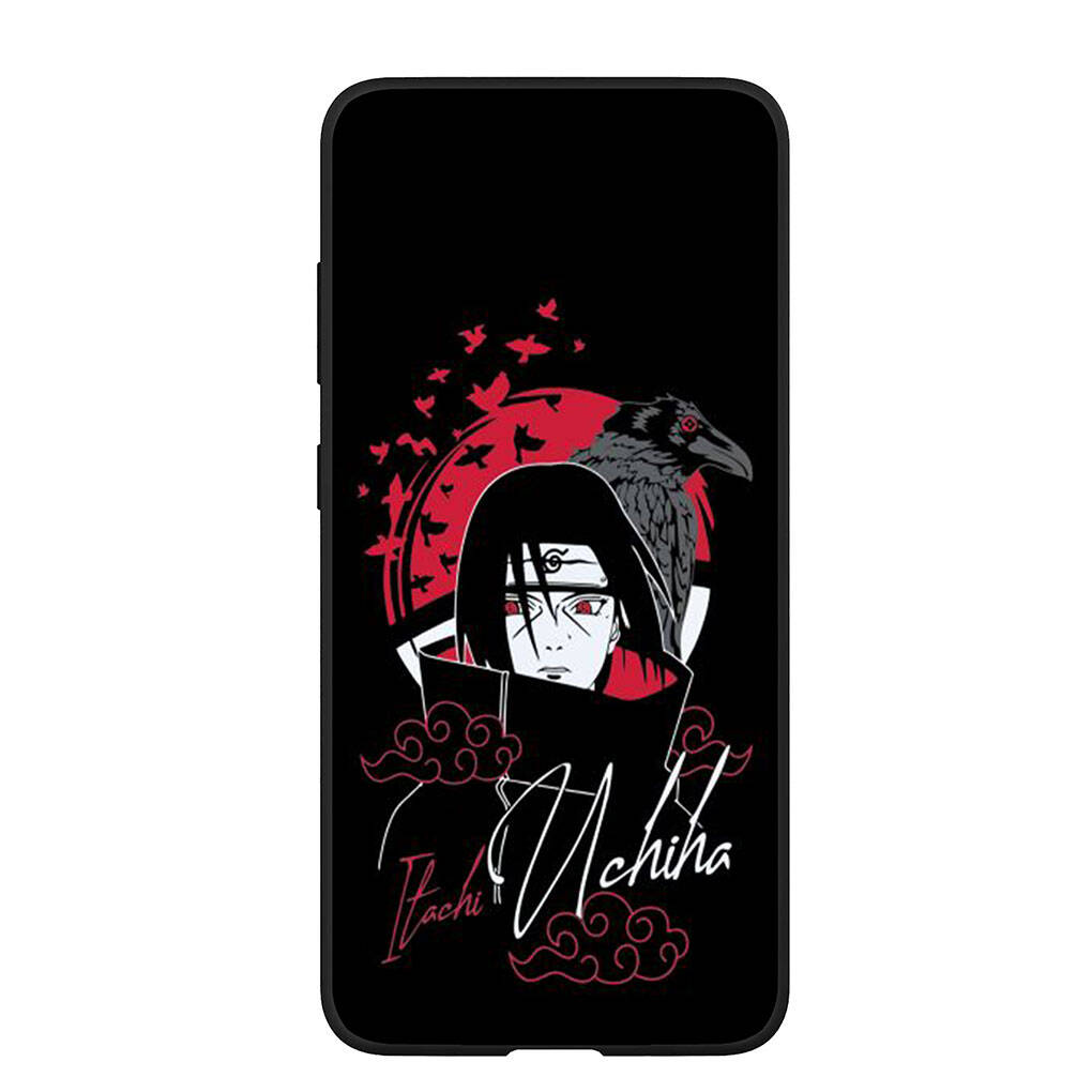 Phone Case for iPhone 17 15 16 Plus XR Redmi Note 14 12 11 13 Pro Max Huawei P30 P20 Lite OPPO A60 A40 A80 A18 A16 Akatsuki Naruto Itachi Uchiha Cover