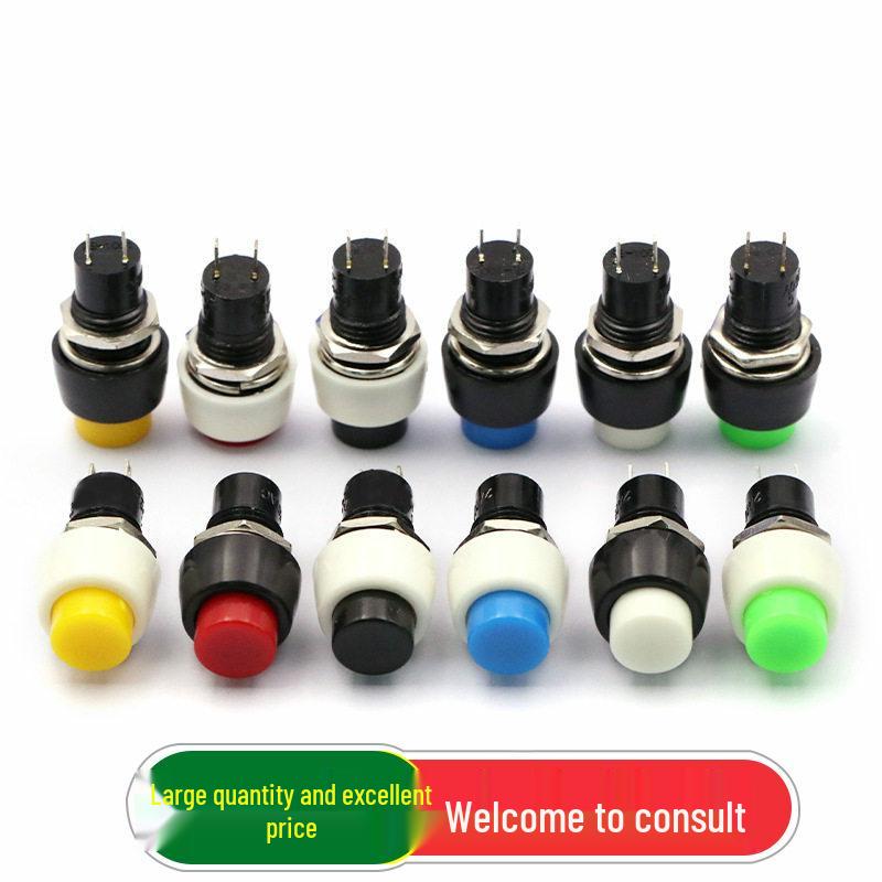 DS-450/DS-451 Reset Self-Locking Button: Round Key Switch with/without Lock