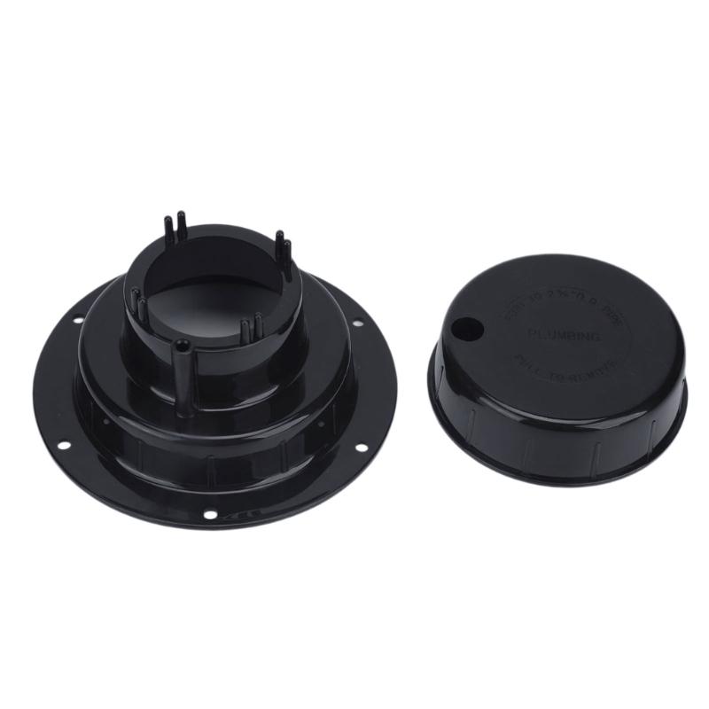 Plastic Marine Vent Cover Kit with Predrilled Flanges, Mesh Screens and Sealant for Recreational Vehicle or Boat Openings