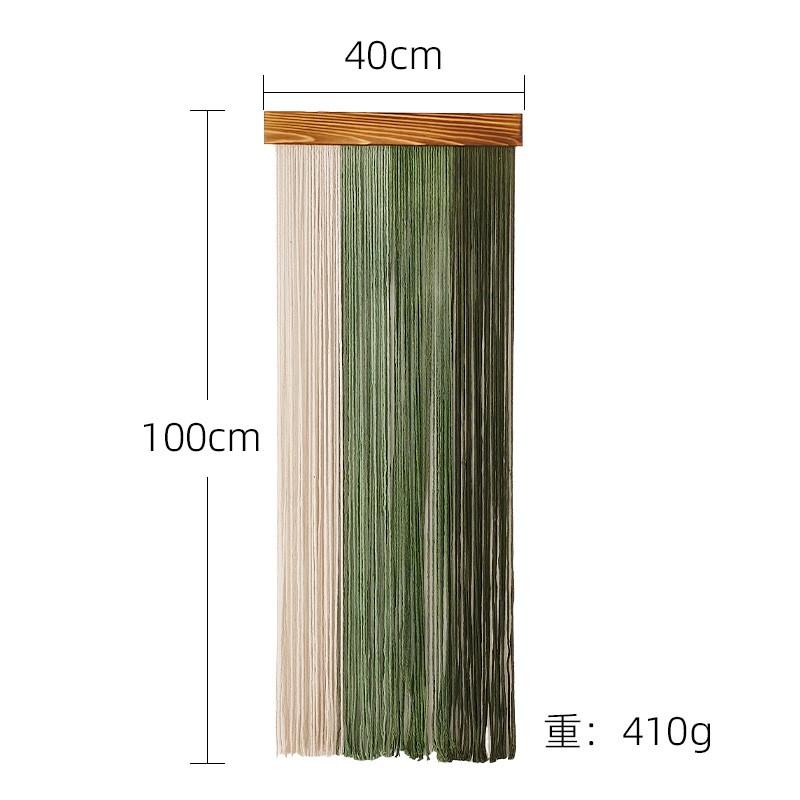 Boho Macrame Wall Hanging Tapestry Living Room Bedroom Decor Cotton Handwoven Home Accent