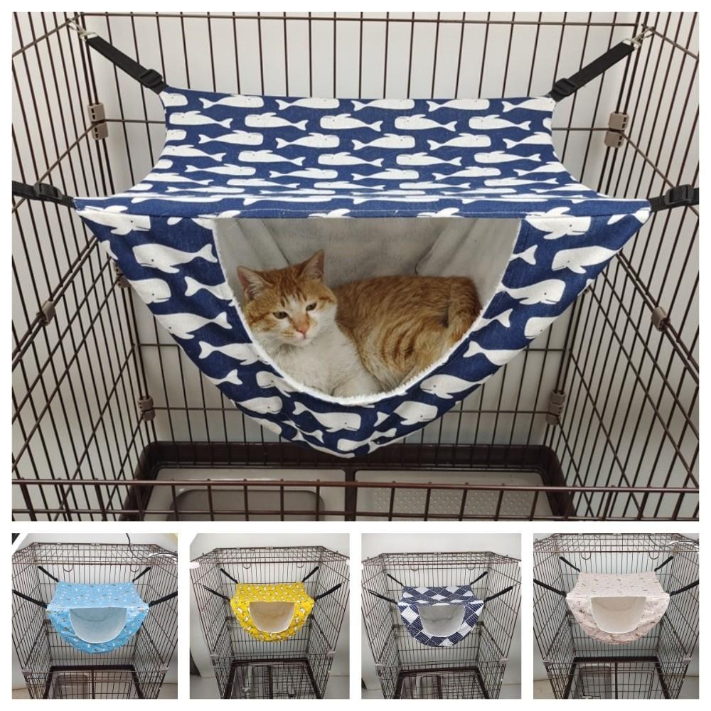 Breathable Kitten Swing Bed Sleeping House Cat Hanging Bed Cat Cage Hammock  Guinea Pig