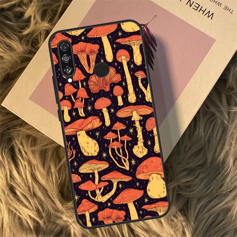 Mushroom Forest For Huawei Nova 3i 7i 8i 11i 12i 9 10 SE Y60 Y61 Y70 Y72 Y73 Y90 Y91 P20 P30 P40 Lite Case