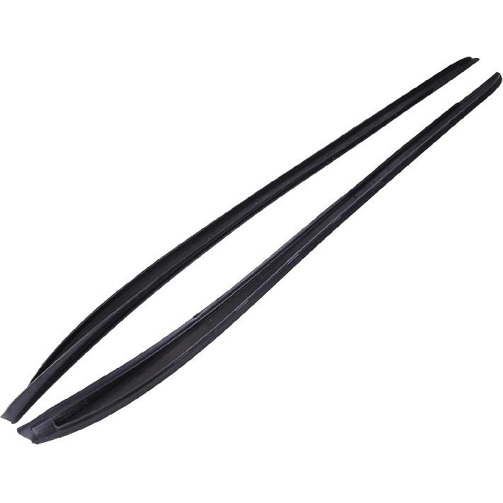 ikasus 2PCS Left & Right Side Windshield A-Pillar Trim Moulding Compatible for Ford Focus 2012-2018 AE8Z5403136A AE8Z5403137B Driver & Passenger Sid