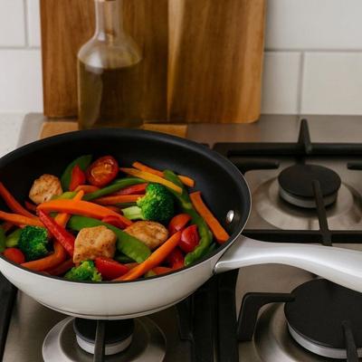 Stove - COSY & TRENDY - CLASSIC - Stainless Steel - Ø24 Cm - Non-stick - All Heat Sources Including Induction