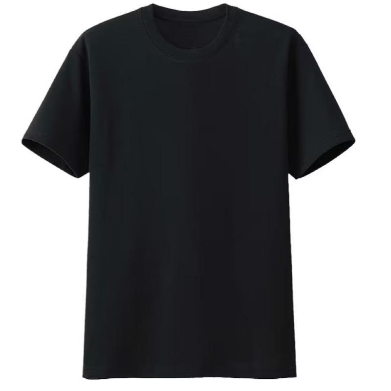 Men's 2025 Trendy Casual Heavyweight Cotton T-Shirt - Short Sleeve, Loose Fit