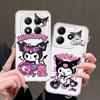 Case for Xiaomi Redmi Note 14 Pro Plus Note 13 A4 14C 10S 9 10 13C 11 12S 11S 12 Soft Phone Cover Cute Kuromi