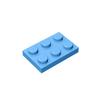 50 pezzi 3021 Mattoncino Piatto 2x3 Punti Giocattoli Per Edifici Tecnici Blocchi Giocattoli Per Bambini Compatibile Educativo Creativo Fai da Te MOC