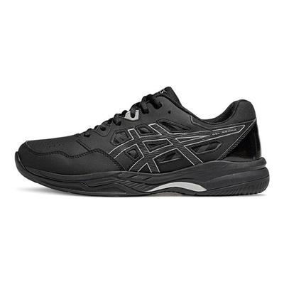 Synthetisches Leder Gel-Renma Unterstützung Low-Top Bequeme Badmintonschuhe Unisex-Schuhe Schwarz 1073A086-001