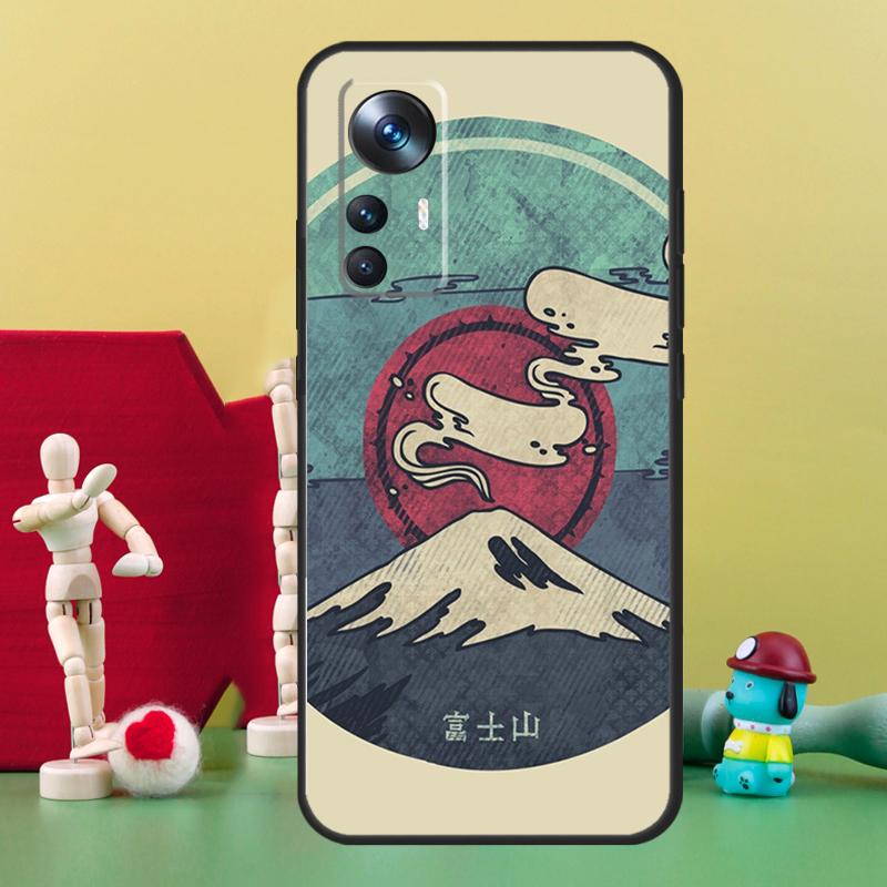 

Japanese art Mount Fuji Case For Xiaomi 15 Ultra 14 13 13T 14T 15T 17 Pro Max POCO X7 Pro X3 X5 X6 F5 F6 F7 Cover Xiaomi 15 Ultra