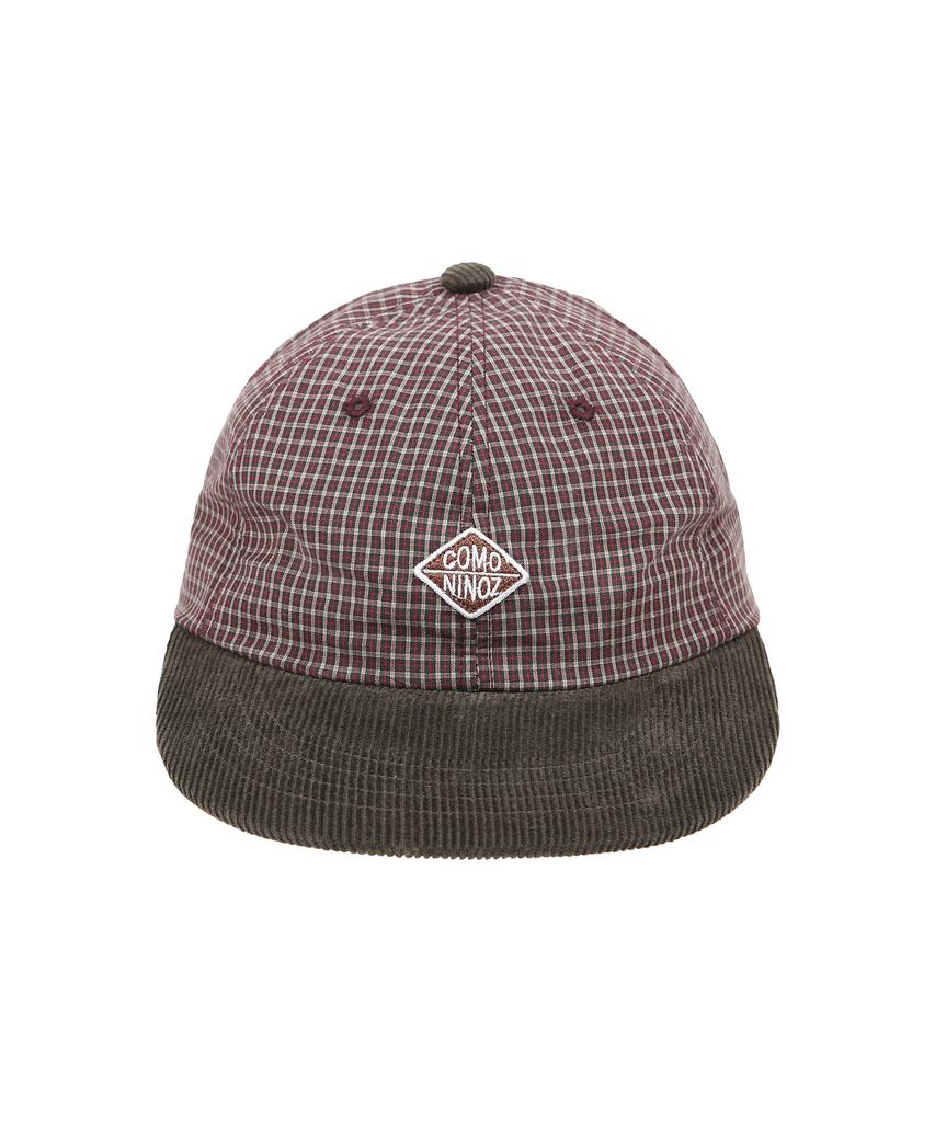 COMONINOZ [[Cn]Check Corduroy Ballcap [2 Color]