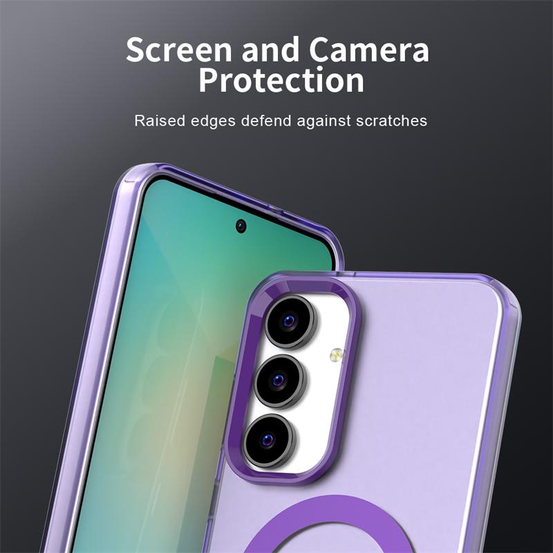 For Samsung Galaxy S25 FE Case Samsung S25 FE Cover Magnetic Matte Durable Bumper Protective Phone Case For Samsung S25 FE Funda