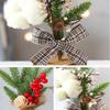 Desktop 25cm Christmas Tree, Used for Christmas New  Spring Festival Potted Festival Scene Arrangement Decoration Ornaments