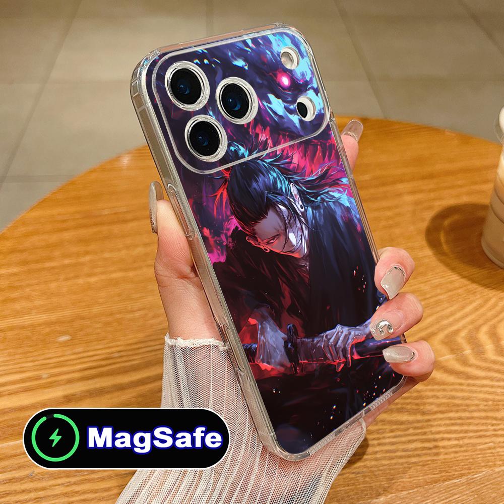 Jujutsu Kaisen Geto Suguru Phone Case for iPhone 17 16 15 14 13 12 11 Air Pro Max Plus Mini Magsafe Clear Colorful Cover Pretty