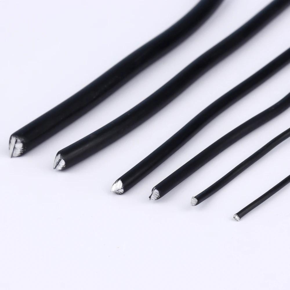 1pcs Bonsai Wires Anodized Aluminum Bonsai Training Wire With 6 Sizes 1mm/1.5mm/2mm/3mm/4mm/5mm length5m (Black) Garden Supplies