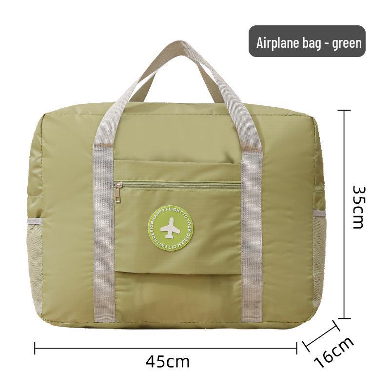 Waterproof Large Capacity Travel Bag: Trolley-Attachable & Hand-Carry