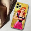 Apple IPhone14 Mobile Phone Case Poster Girl Mobile Phone Case, Painted Anti-drop Huawei Anti-drop Mobile Phone Case