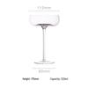 Ailan Huijia European Wine Glass with Concave Base