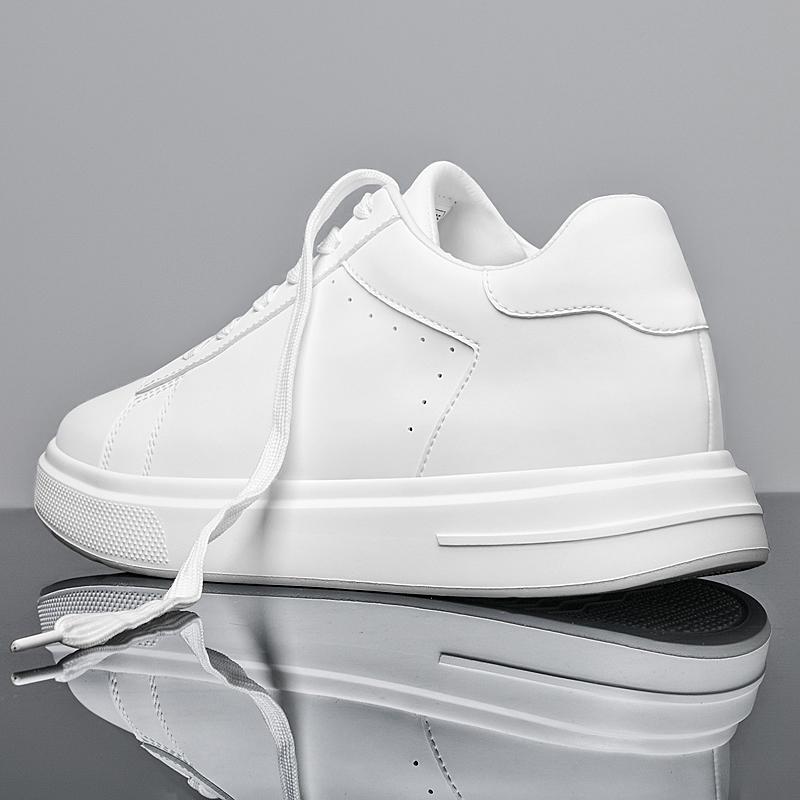 6cm 8cm 10cm Witte Lift Schoenen Mannen Verhogingszool Schoenen Mannen Platform Mannen Sneakers Verborgen Hoogteverhoging Sport Casual Schoenen