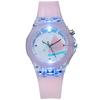Silicone Durable Children's Quartz Watch with Light, Digital Display