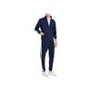 Polo Solid Color Zip Side Pocket Long Sleeve Jacket Men Jackets Navy-Blue 710743326-004