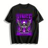 Winged Skull Of Death Print Streetwear Casual Men's T-Shirt Pure Cotton T-shirt