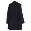 KAZUYUKI KUMAGAI  Black buttonless wool short coat coat 1 blackUsed