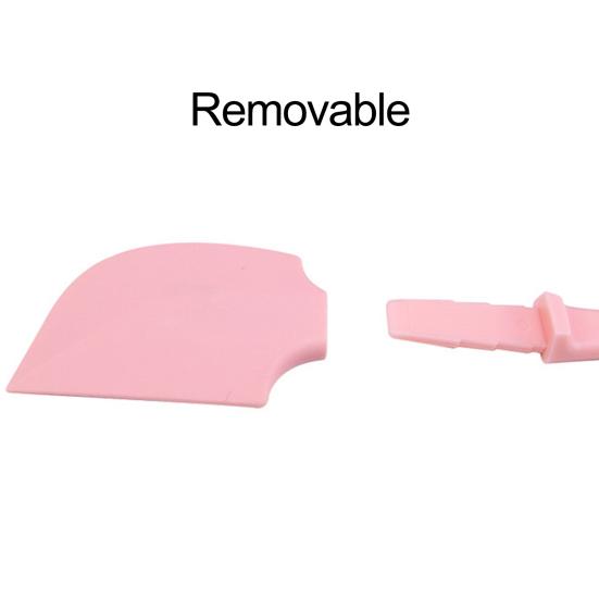 Mixing Spatula High Temperature Resistance Soft with Stand Easy to Clean Detachable Design Stir Pink Silicone Cream