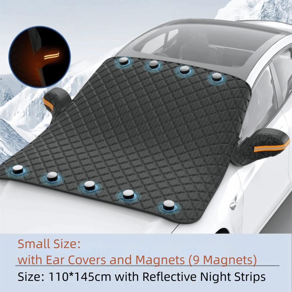 Magnetic Car Front Windscreen Cover Waterproof Large Size Automobile Sunshade Cover Sun Protection Waterproof Car Cover