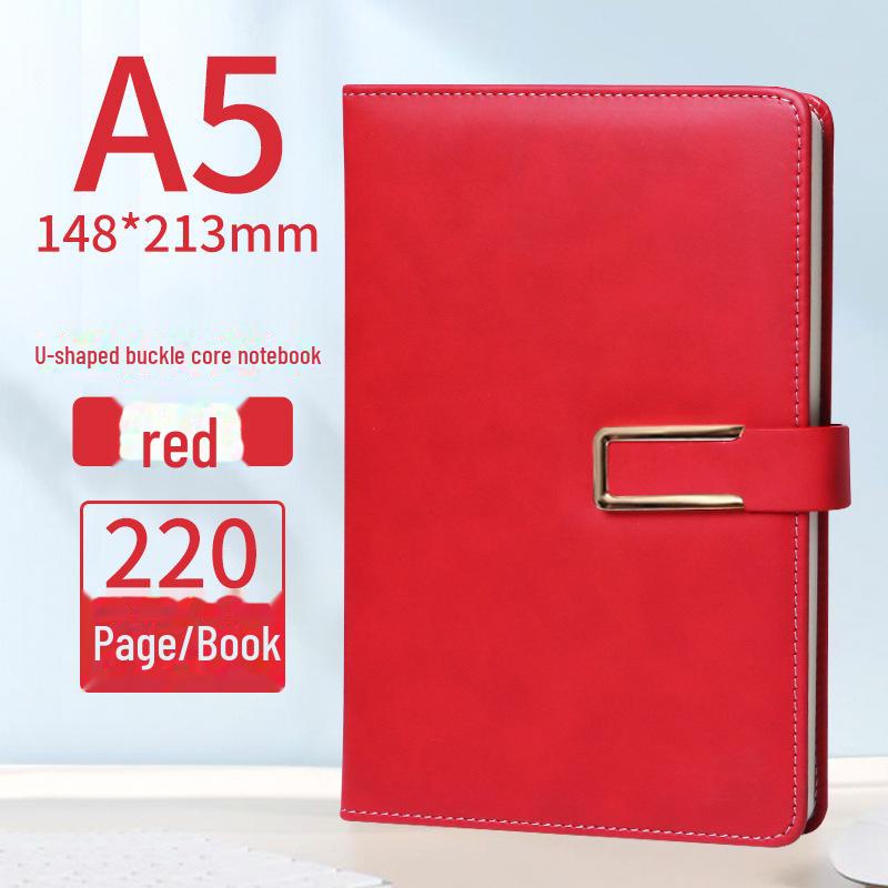 Customized A5 Thickened Notepad with Creative Buckle and Logo for Business