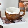 Coconut-Shaped Ceramic Mug 250ml: Breakfast, Tea, Coffee