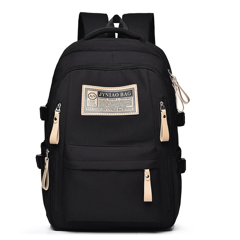 Backpack Men s Large Capacity Travel Backpack Junior High School Student School Bag Men s and Women s Casual Backpack Laptop чёрный