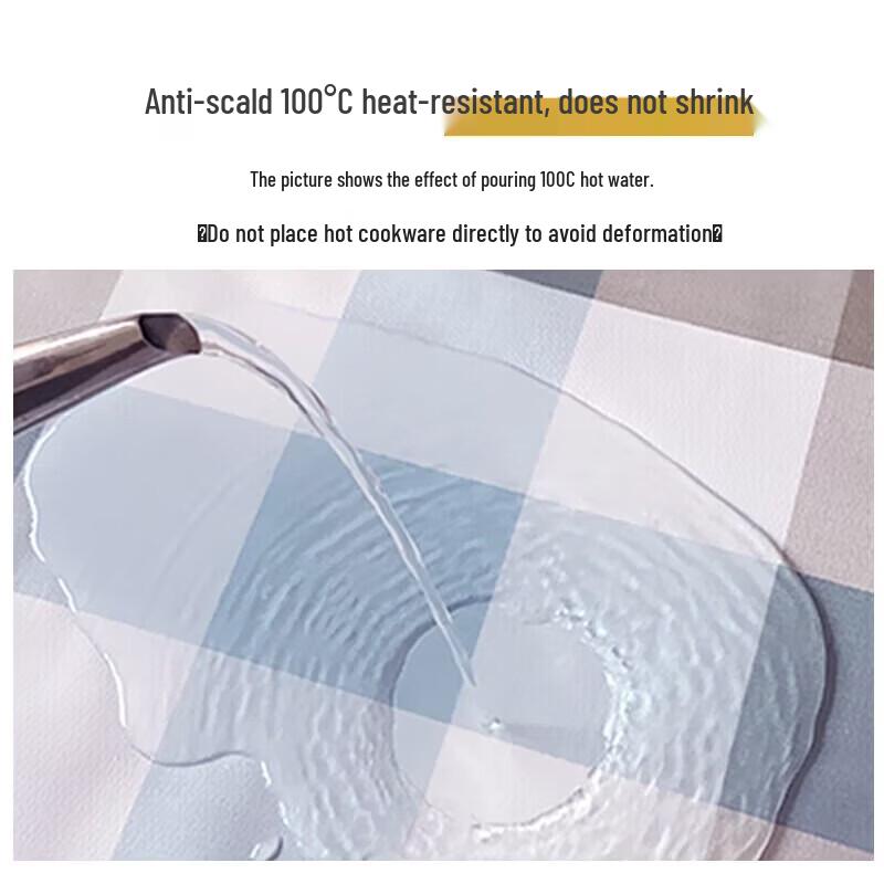 Gorede Square Waterproof PVC Tablecloth