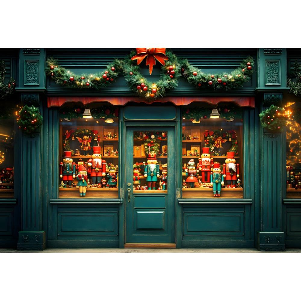 Christmas Candy Toy Store Christmas Tree Gift Theme Banner Background Birthday Party Decoration Photography Background Cloth 5