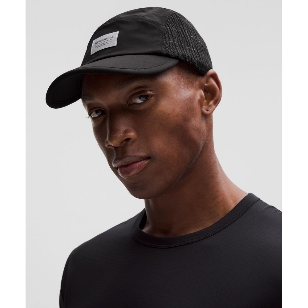 Lululemon Multi Panel Reflective Running Hat Black