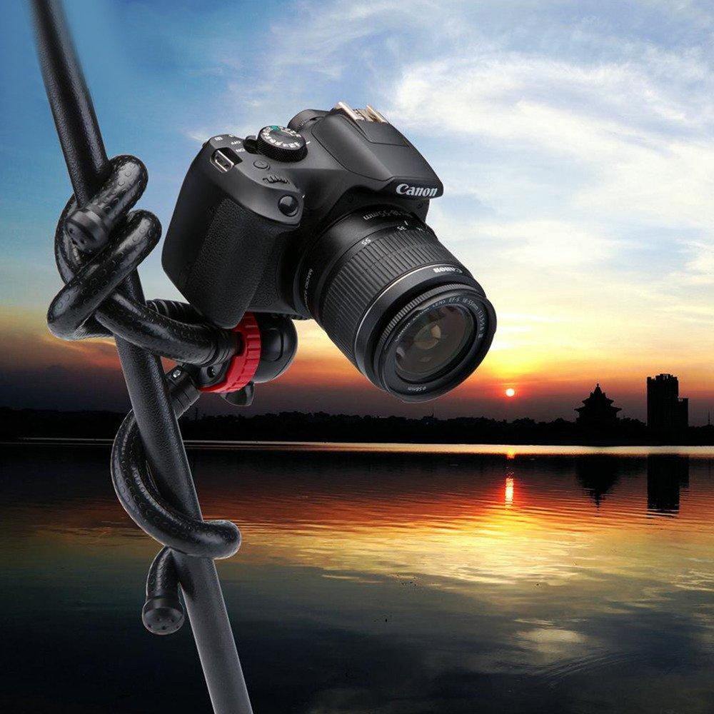 Selfie Stick Tripod Flexible - Black