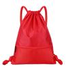 Nylon wasserdichter Reißverschluss Kordelzug Rucksack Outdoor Sport Fitness Aufbewahrungstasche