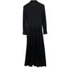 BORDERS At BALCONY BD2021-2K-12 Black Weekend Shirt Dress Maxi Dress Dress 36 blackUsed