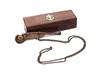 Bosun's Whistle Boatswains Pipe with Neck Chain Nautical Brass Finish Item