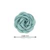 Satin Rose Stoff Künstliche Blume Handgefertigte Kamelienblüte Kleid Dekoration 6cm Boutique Haarschmuck Handgefertigtes Material