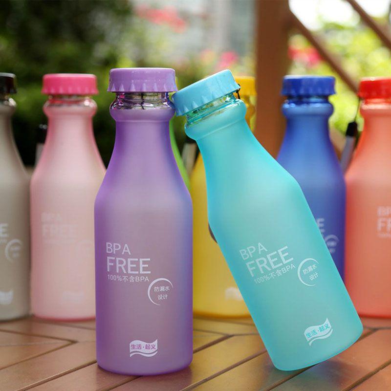 Odolná přenosná sportovní láhev na vodu 550 ml, těsnící, pro cyklistiku a kempování