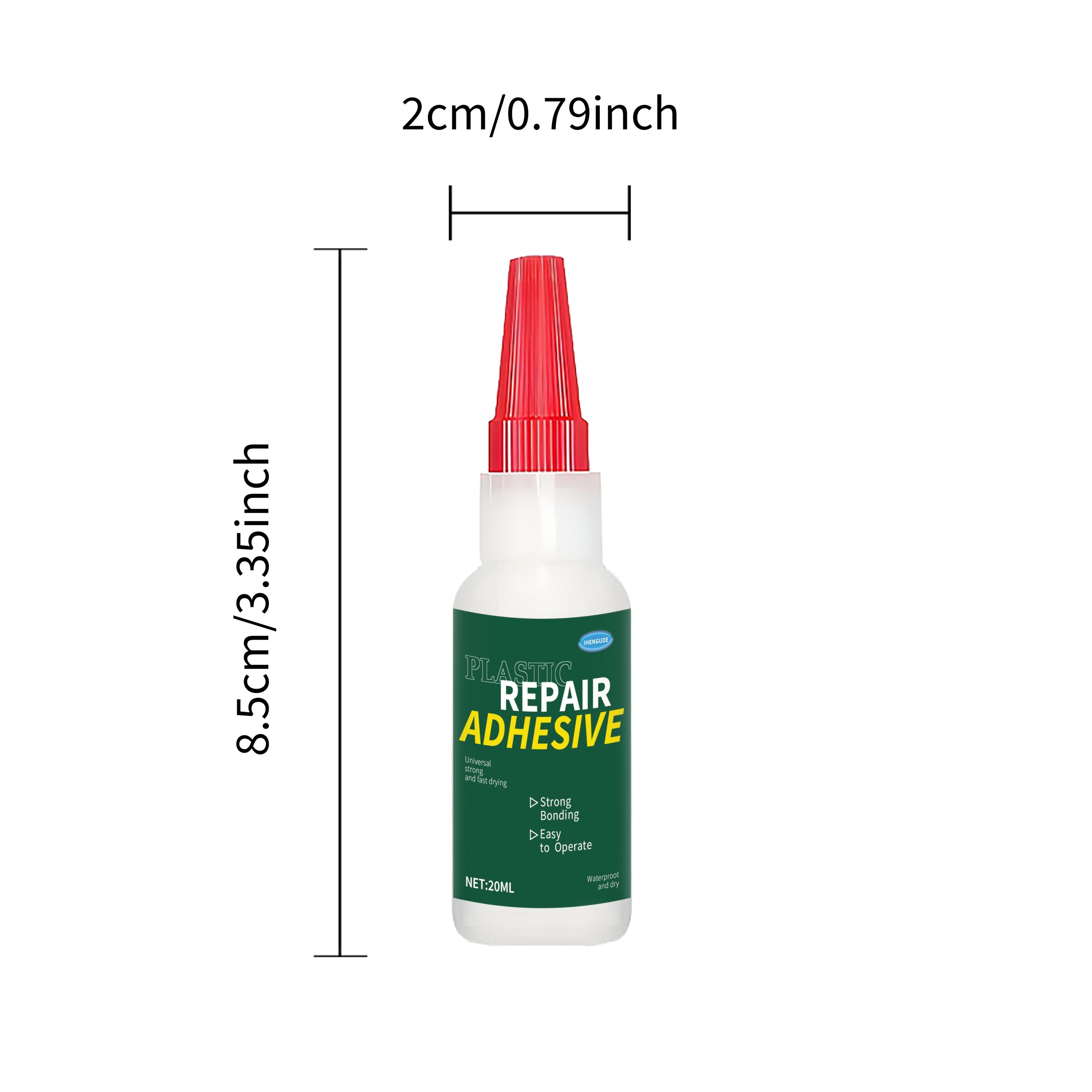 

Heavy-Duty Car Bumper Plastic Adhesive - Structural Repair Adhesive for Cracks, Chips, and Impact Damage - No Welding Required, Suitable fo