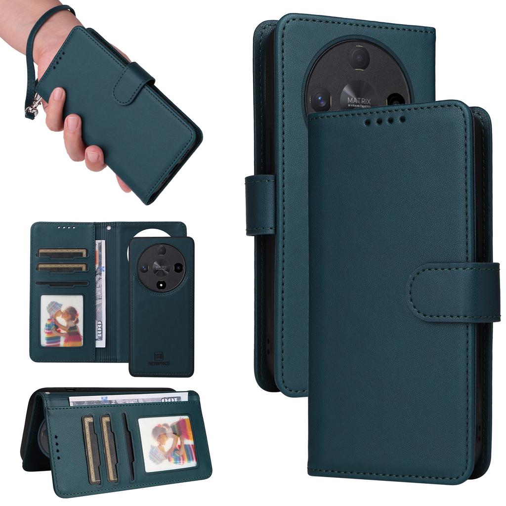 For Honor X9b 5G/Magic6 Lite 5G Magnetic Case BETOPNICE Detachable PU Leather Phone Cover with Strap