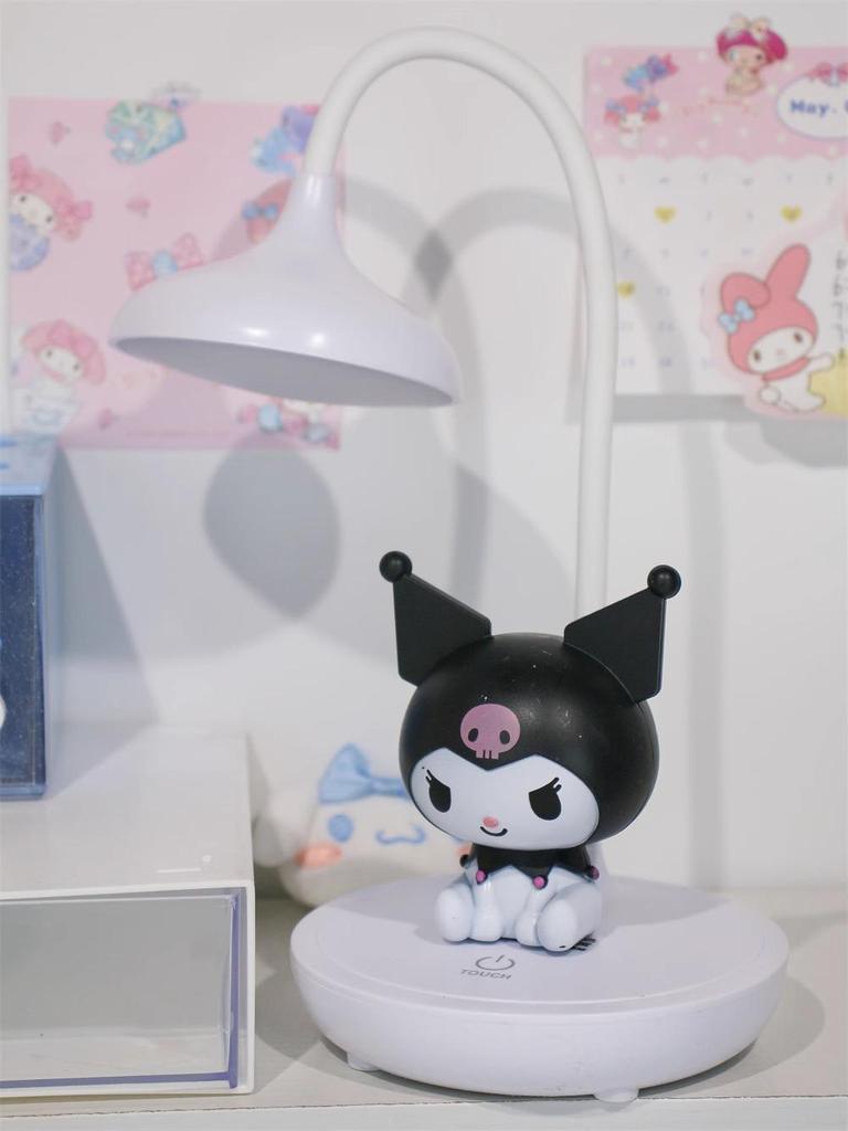 Cinnamoroll & My Melody LED Night Lamp for Study or Bedside - Cute & Eye-Friendly Girls' Light