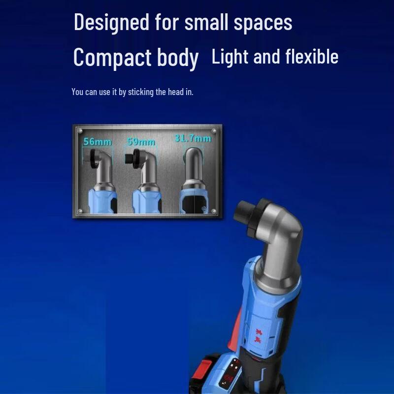 Dongcheng DCPL05-8 Cordless Brushless Right Angle Impact Driver & Drill CN plug (adapter included)