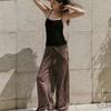 Zbzr Spring New Women Clothes Metal Color Line Asymmetric Cape Coat Wide Leg Pants 3067772 2180505