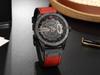 Curren 8301 Men's Leather Strap Business Calendar Watch