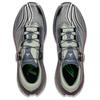 New LiNing Dilu Cushioning Wear Resistant Slip Resistant Rebound Low Top Trail Running Running Shoes Men's Gray Green ARNU007-2