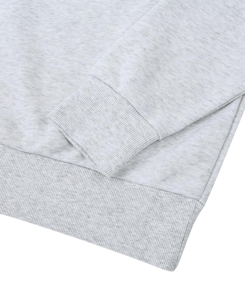 DOLPHIN WAVE APPAREL Dolphin Laurel Sweatshirt Cool Grey